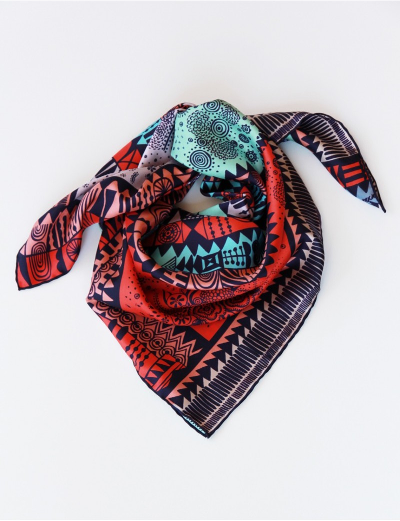 LIMA LUXE SCARF – CRUSH.